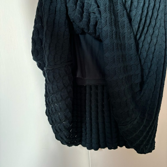 Zara Cable Knit Midi Skirt in Dark Green - Picture 4 of 8